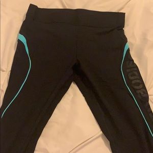 Better bodies teal and black tights